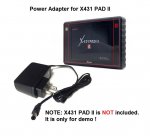 Wall Charger Power Adapter for LAUNCH X431 Pad II PAD2 Tablet